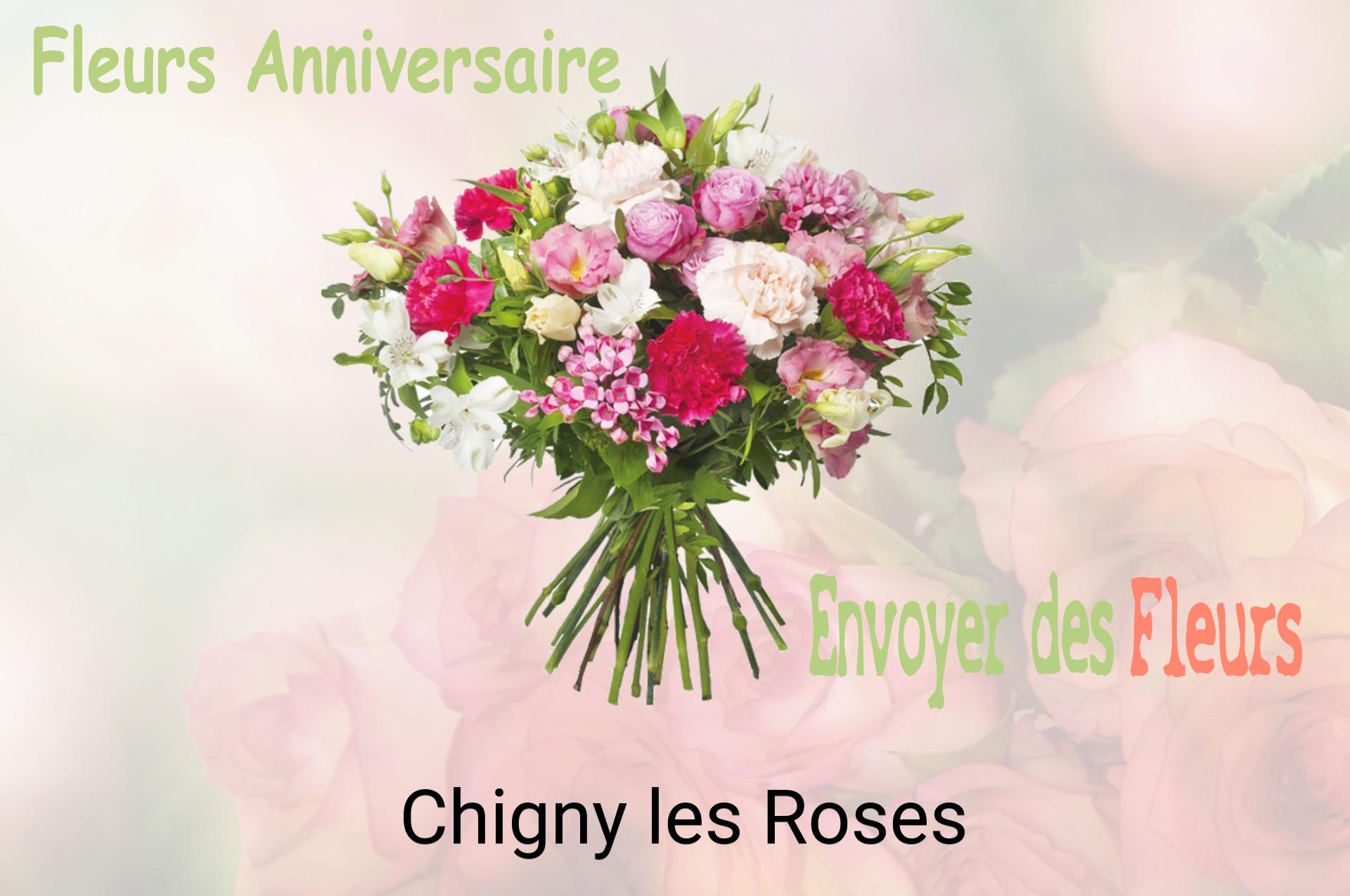 Bouquet de fleurs d’anniversaire livré à Chigny-les-Roses