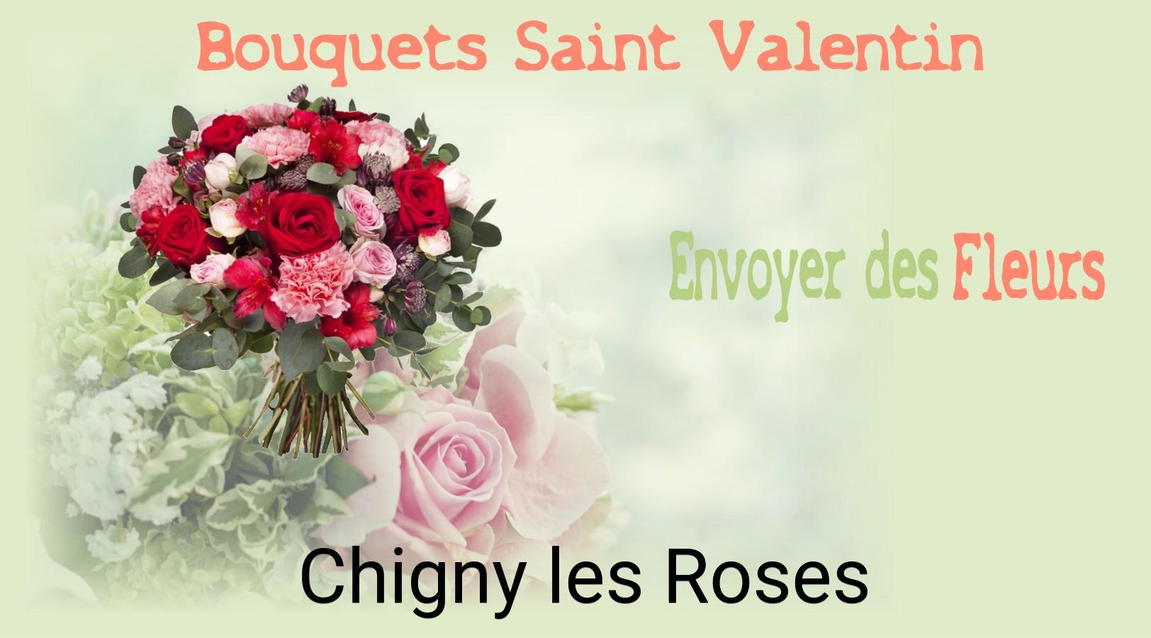 Roses de Saint-Valentin livrées à Chigny-les-Roses
